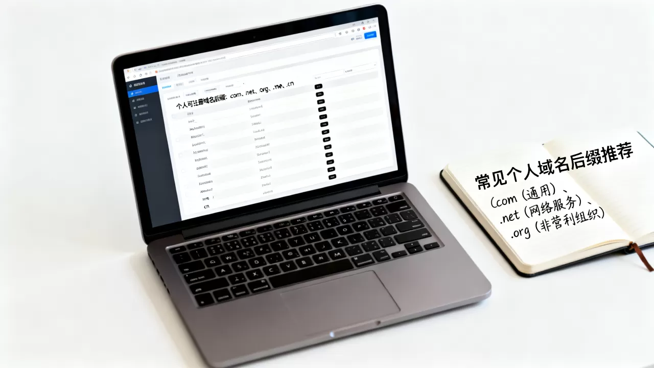 个人可以注册什么后缀的域名？个人注册域名有哪些后缀