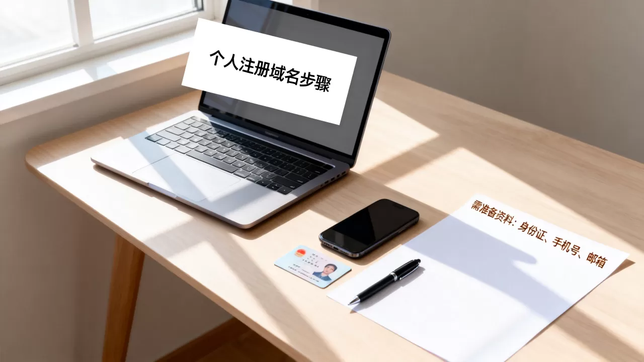 个人怎么单独注册域名？个人注册域名需要哪些资料
