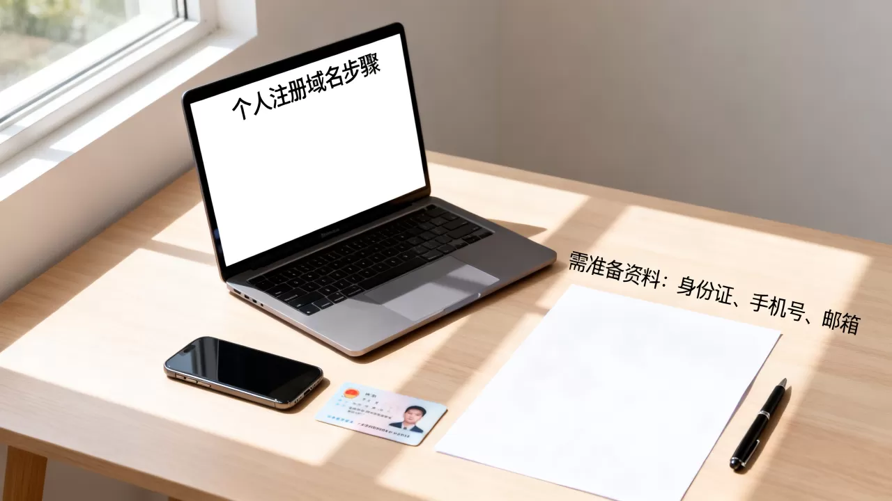 个人怎么单独注册域名？个人注册域名需要哪些资料