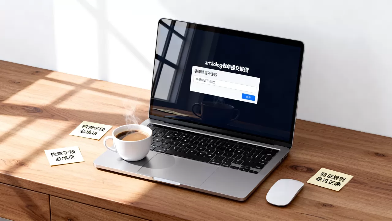 artdialog表单提交报错怎么办？artdialog表单验证不生效