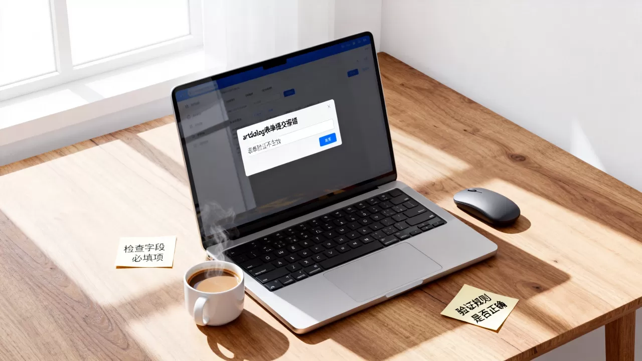 artdialog表单提交报错怎么办？artdialog表单验证不生效