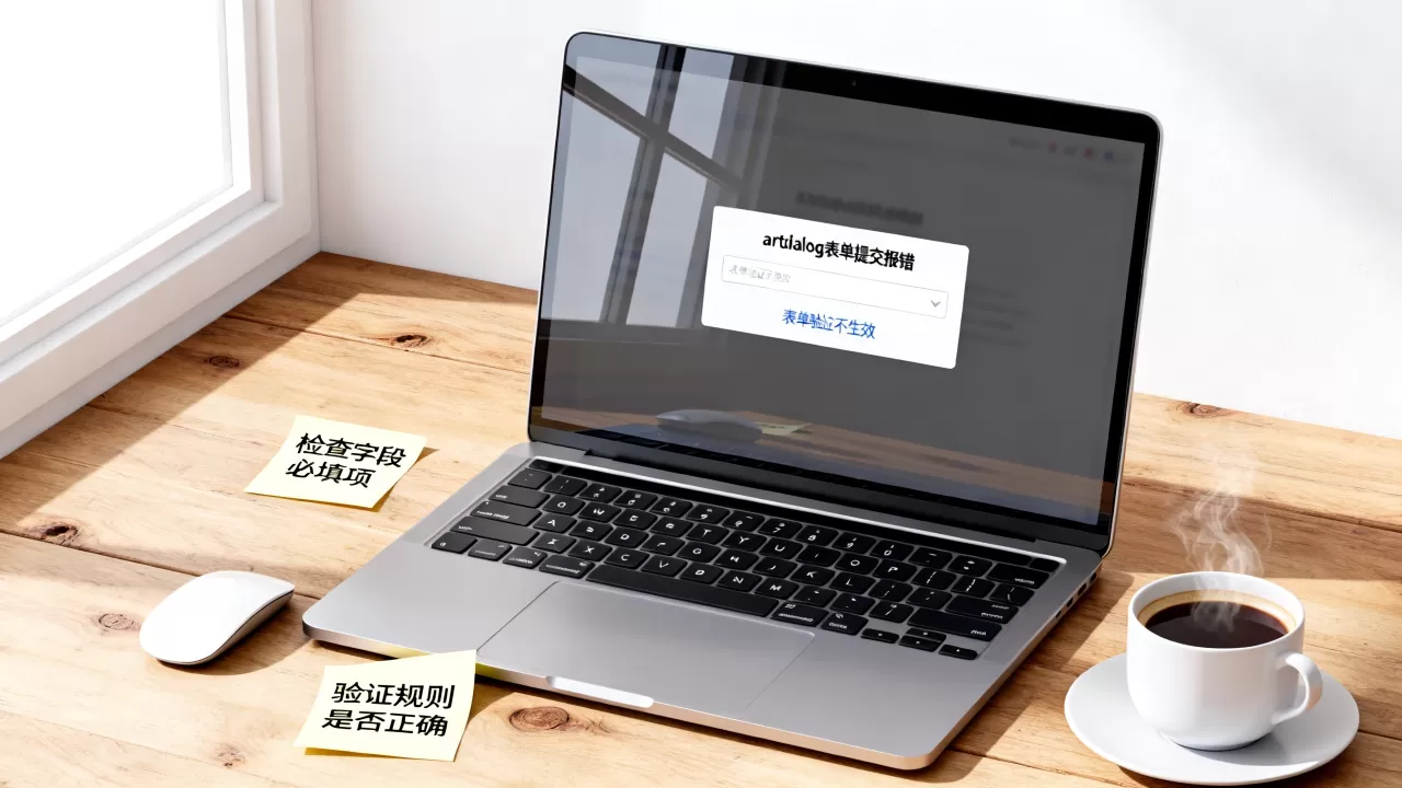 artdialog表单提交报错怎么办？artdialog表单验证不生效