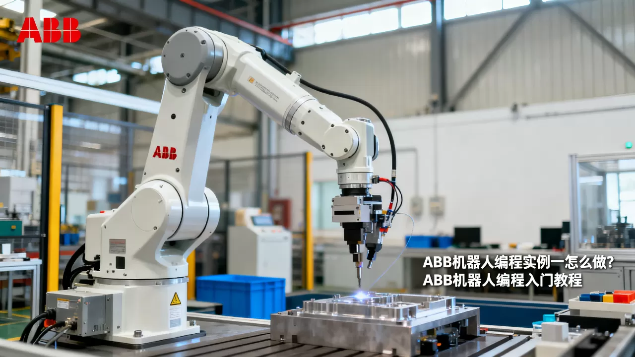 ABB机器人编程实例一怎么做？ABB机器人编程入门教程