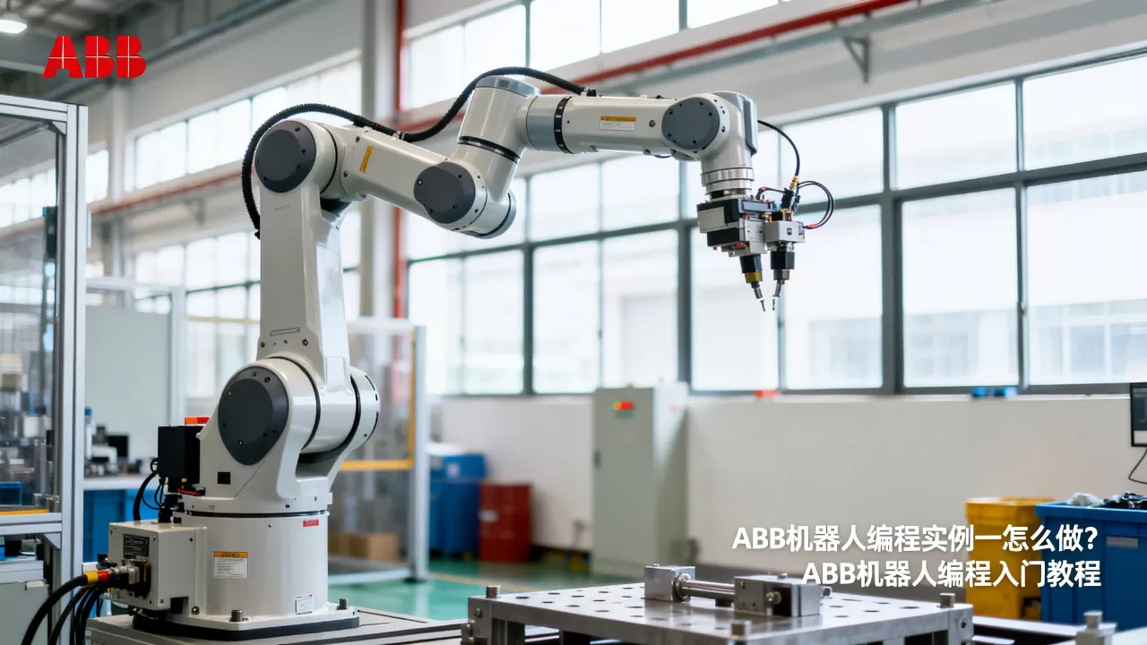ABB机器人编程实例一怎么做？ABB机器人编程入门教程