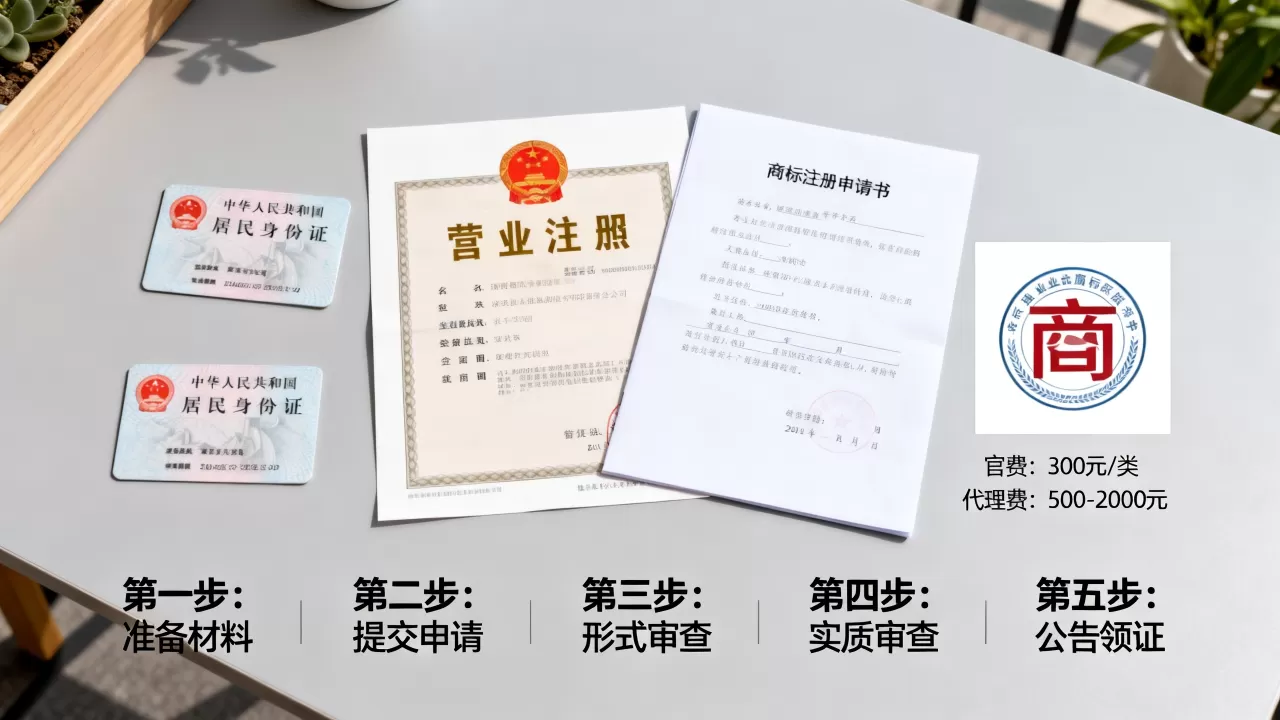 个人可以注册一个商标吗？个人注册商标流程和费用