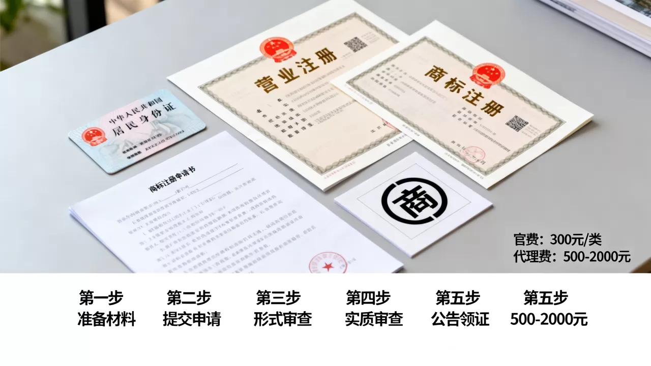 个人可以注册一个商标吗？个人注册商标流程和费用