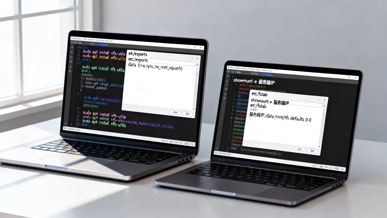 如何安装NFS服务端和客户端？Linux下NFS服务器配置教程