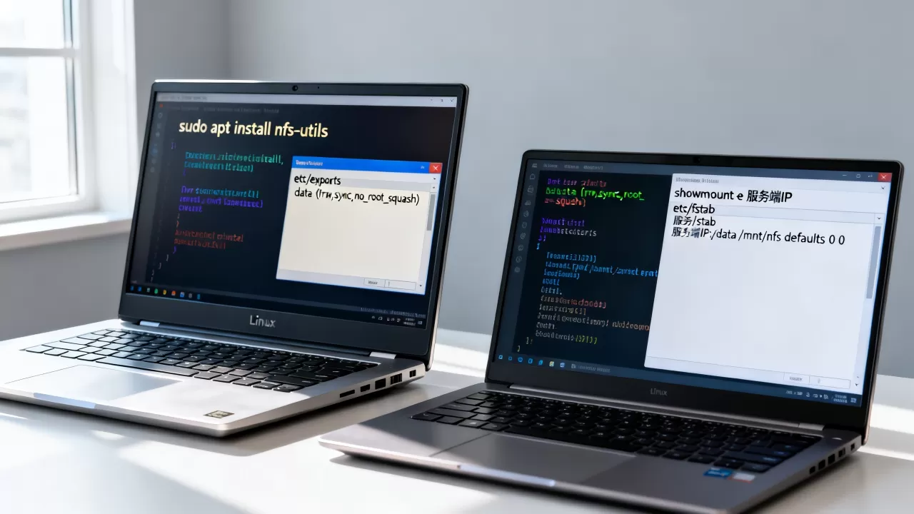 如何安装NFS服务端和客户端？Linux下NFS服务器配置教程