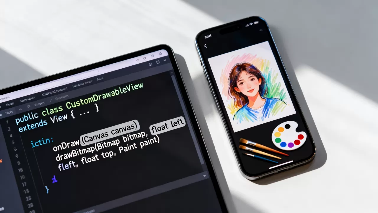 Android自定义图片怎么实现？Android自定义View绘制图片