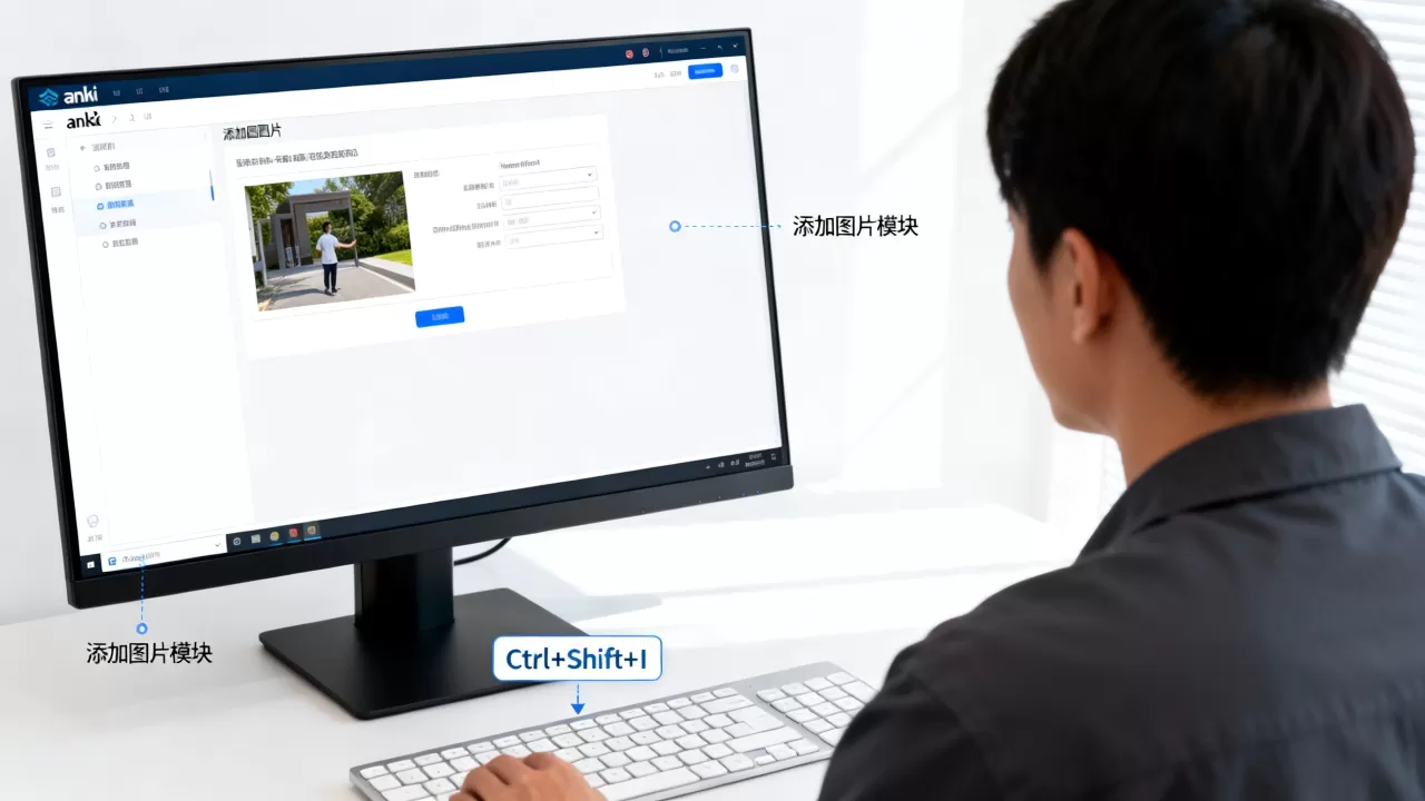 anki添加图片快捷键是什么？anki添加图片模块教程