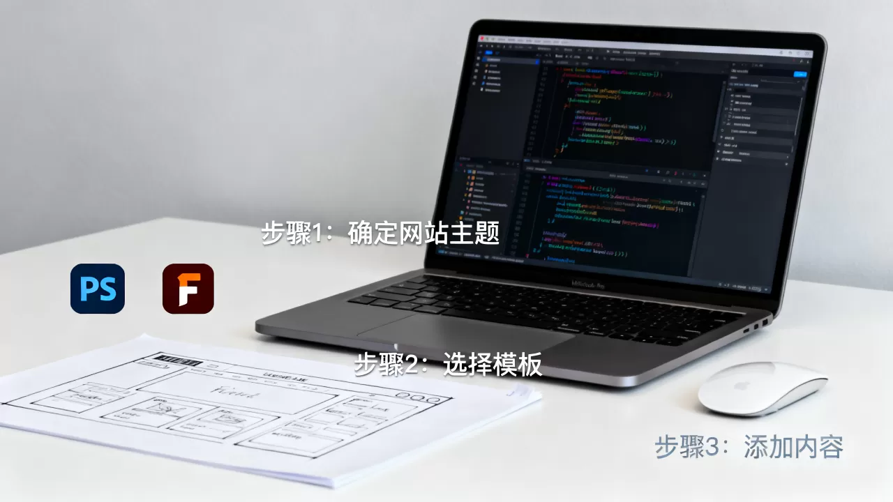 个人动态网站模板怎么做？个人网站制作教程