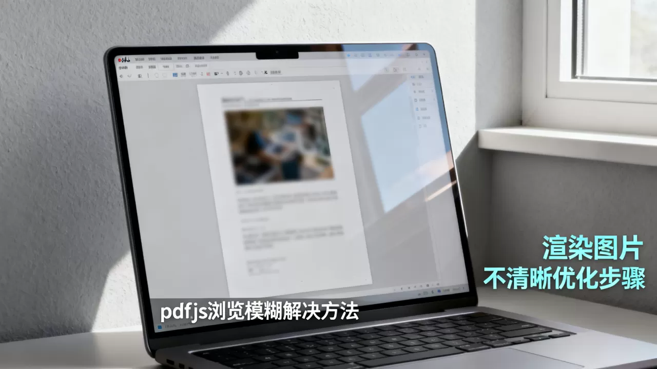 pdf.js浏览模糊如何解决？pdf.js渲染图片不清晰