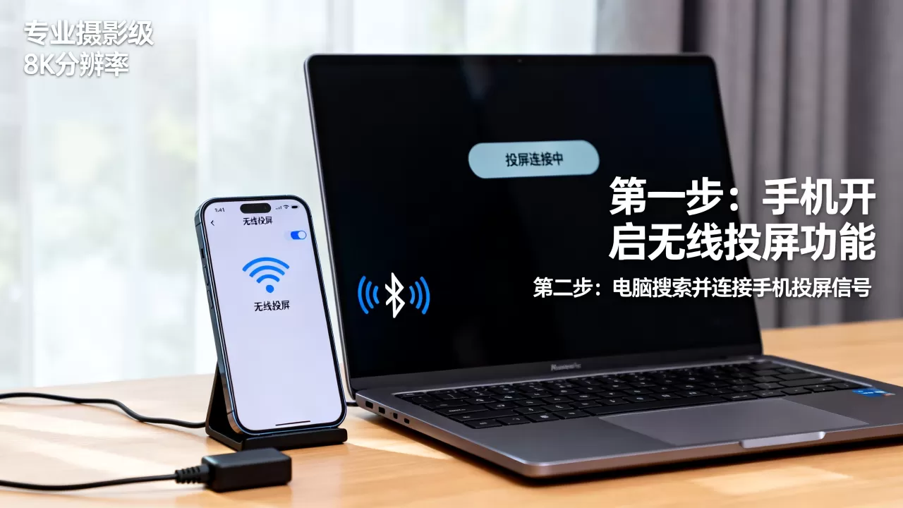 安卓投屏到电脑怎么操作？电脑投屏进行初始化配置