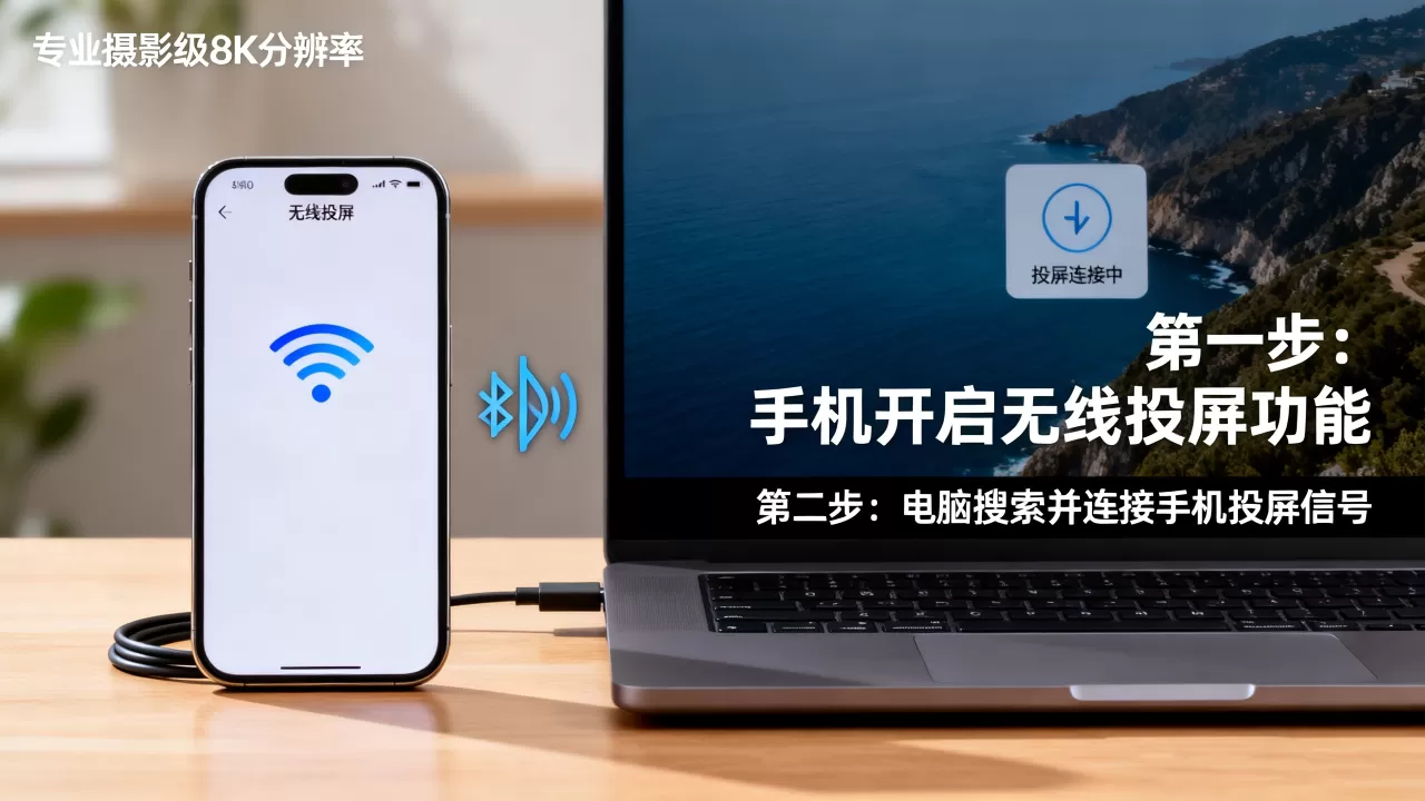 安卓投屏到电脑怎么操作？电脑投屏进行初始化配置