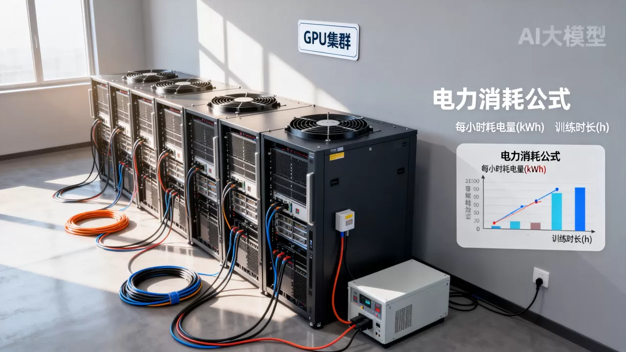 AI大模型为何如此耗电？大模型训练耗电量计算方法