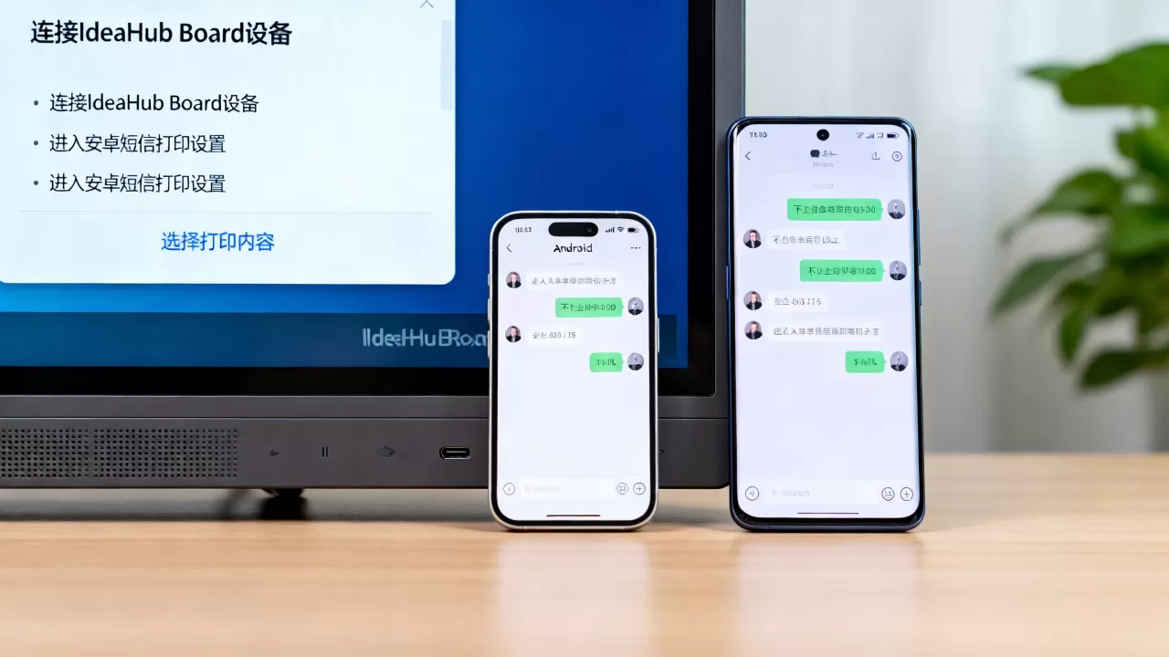 安卓短信打印怎么设置？IdeaHub Board设备安卓配置教程