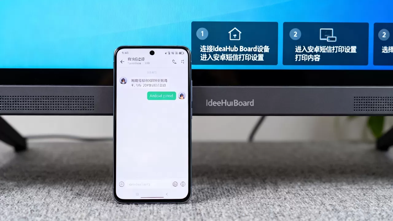 安卓短信打印怎么设置？IdeaHub Board设备安卓配置教程