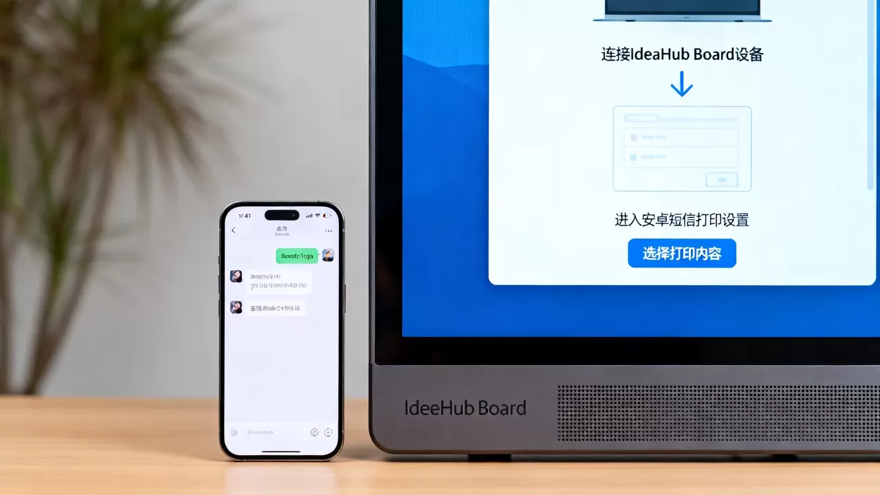 安卓短信打印怎么设置？IdeaHub Board设备安卓配置教程