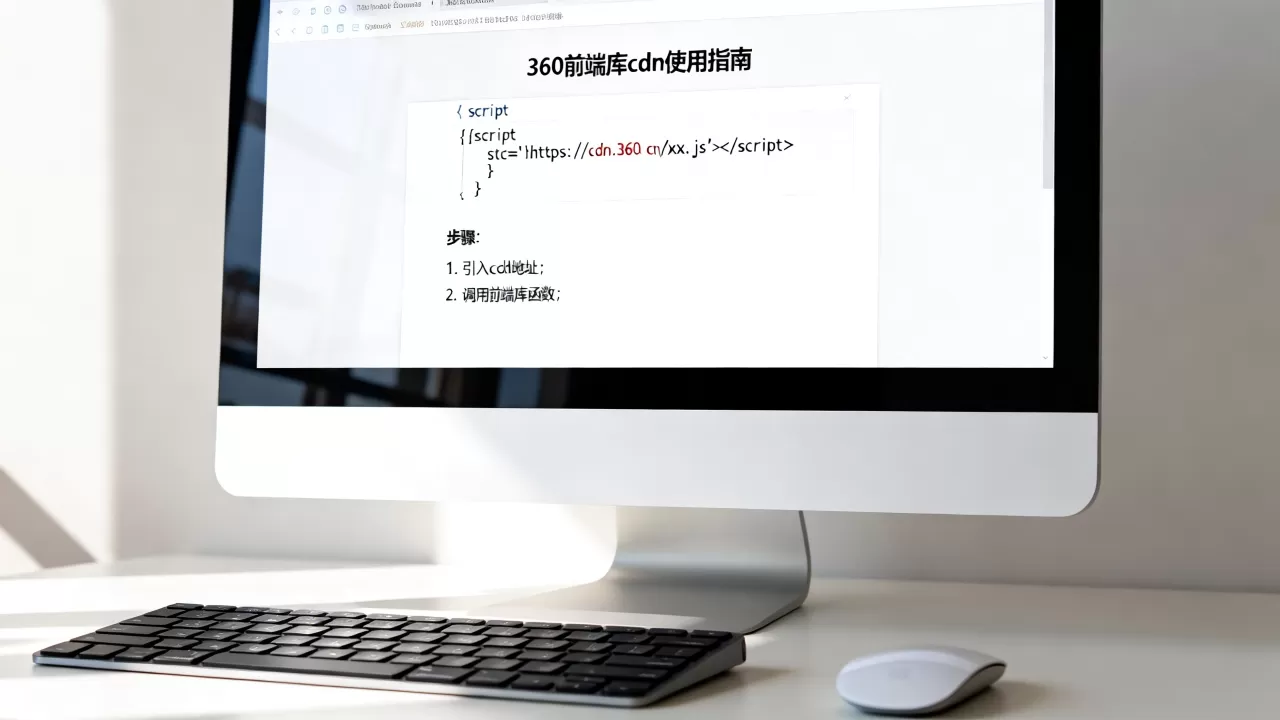 360前端库cdn怎么用？360前端库cdn地址是多少