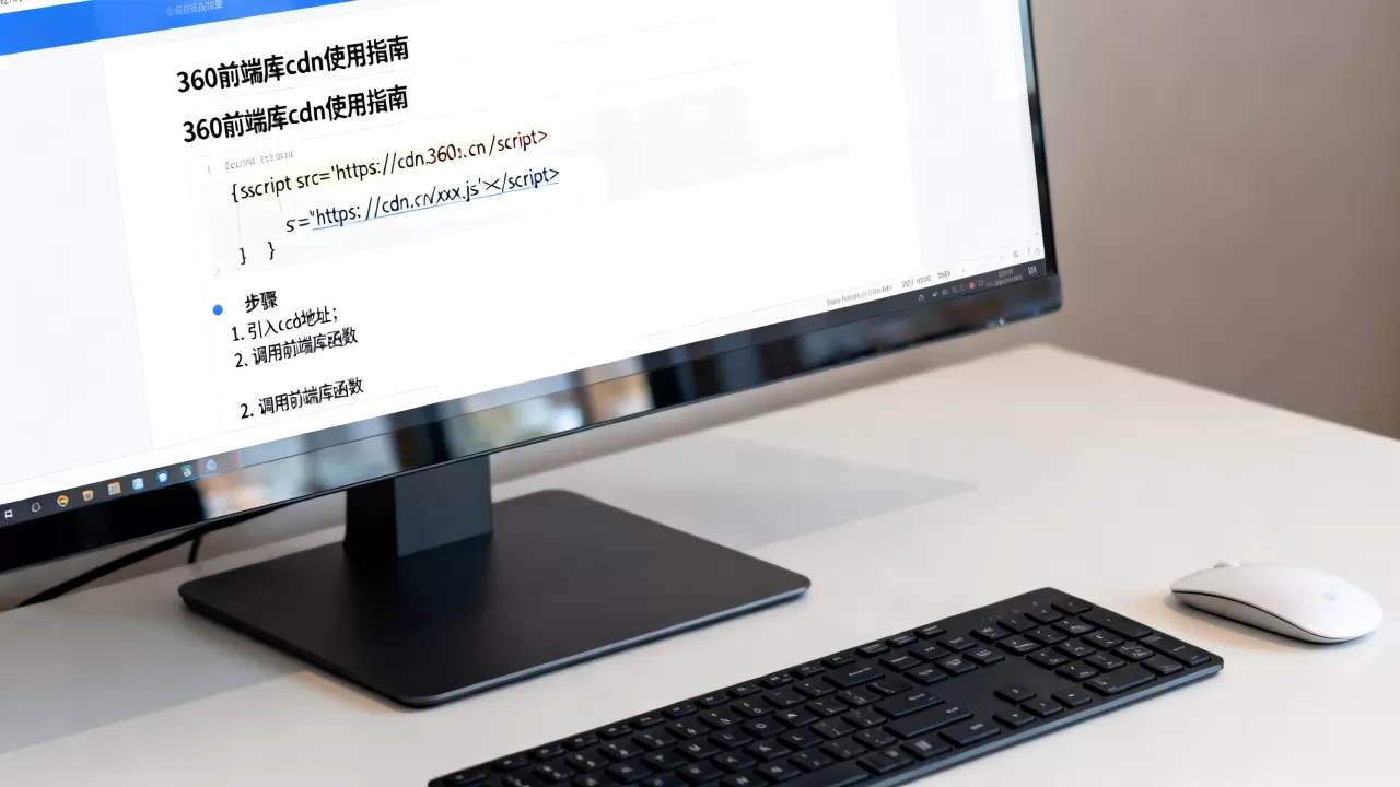 360前端库cdn怎么用？360前端库cdn地址是多少