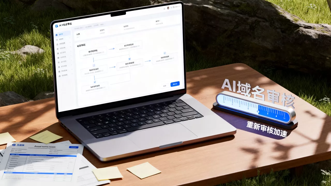 ai域名 审核时间_重新审核加速域名