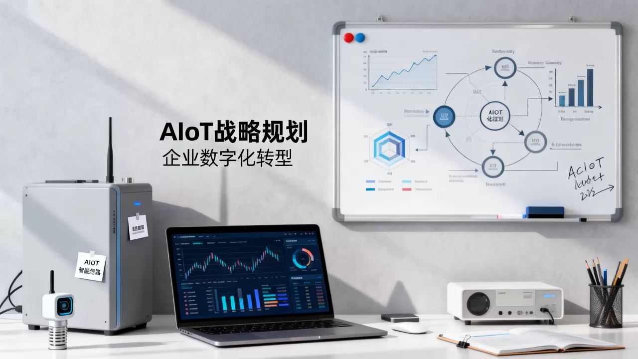 AIoT战略PPT怎么做？企业数字化转型AIoT战略规划方案