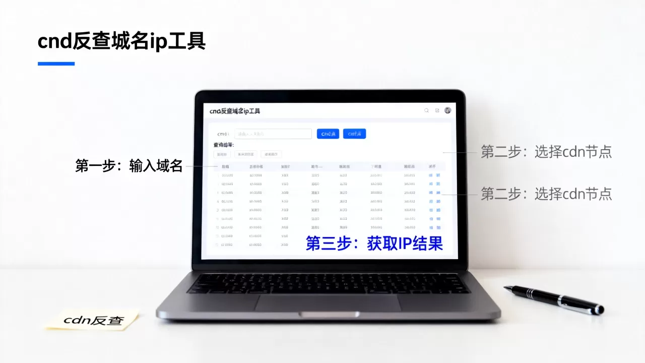 如何通过cdn反查域名ip？cdn反查域名ip工具
