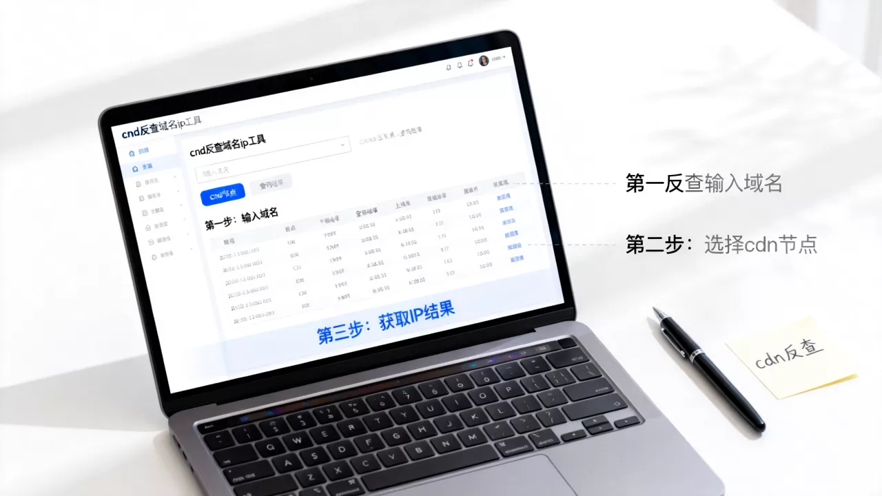如何通过cdn反查域名ip？cdn反查域名ip工具