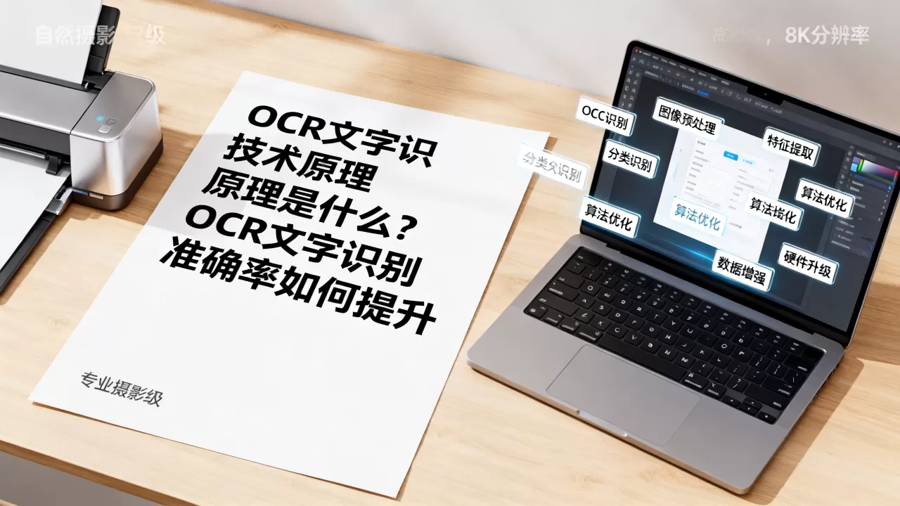 OCR文字识别技术原理是什么？OCR文字识别准确率如何提升