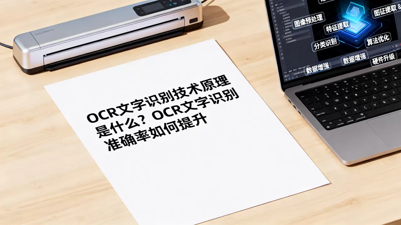 OCR文字识别技术原理是什么？OCR文字识别准确率如何提升