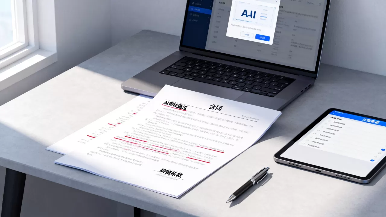 AI大模型合同审核靠谱吗？大模型合同审核有哪些注意事项