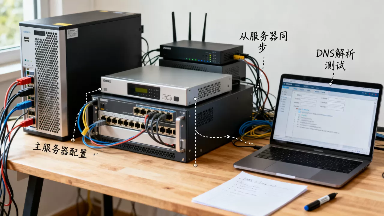 dns主从cdn论文怎么写？dns主从服务器搭建教程