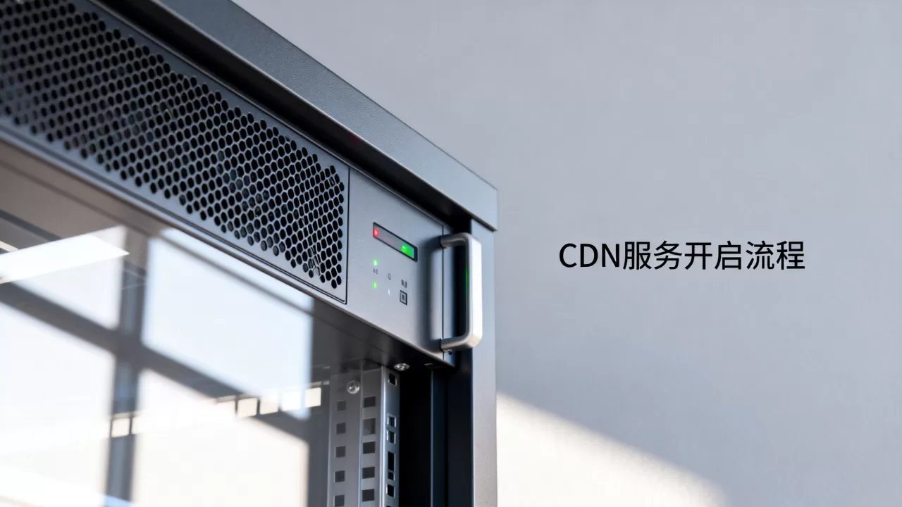 如果开启cdn服务
