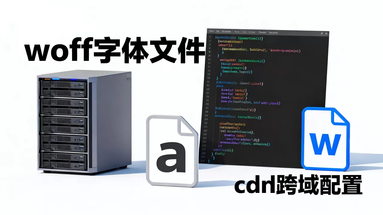 woff cdn跨域怎么解决？woff字体跨域访问配置
