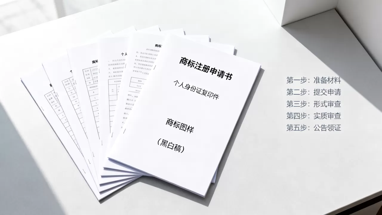 个人如何办理商标注册？注册流程及所需材料详解