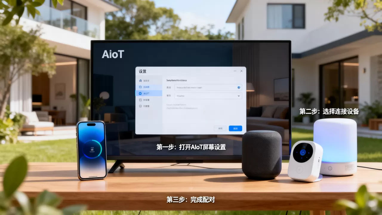 AIoT屏幕怎么设置?如何连接智能家居设备 AIoT屏幕怎么设置?如何连接智能家居设备