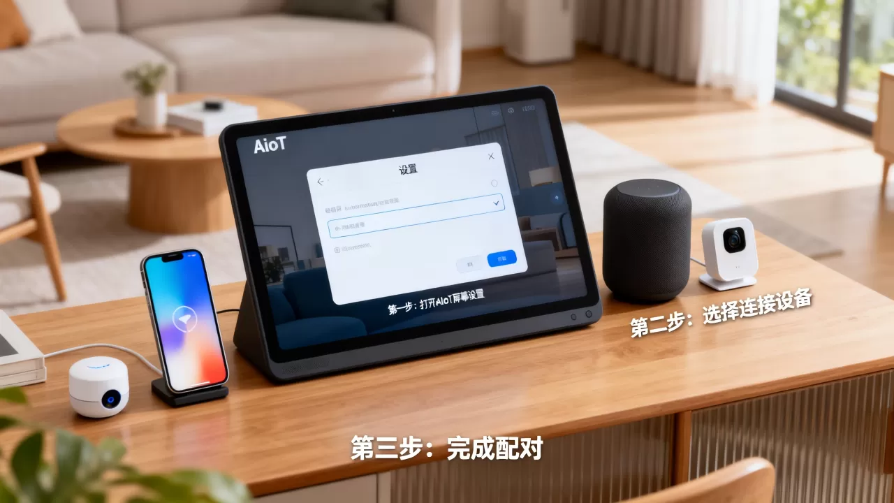 AIoT屏幕怎么设置?如何连接智能家居设备 AIoT屏幕怎么设置?如何连接智能家居设备