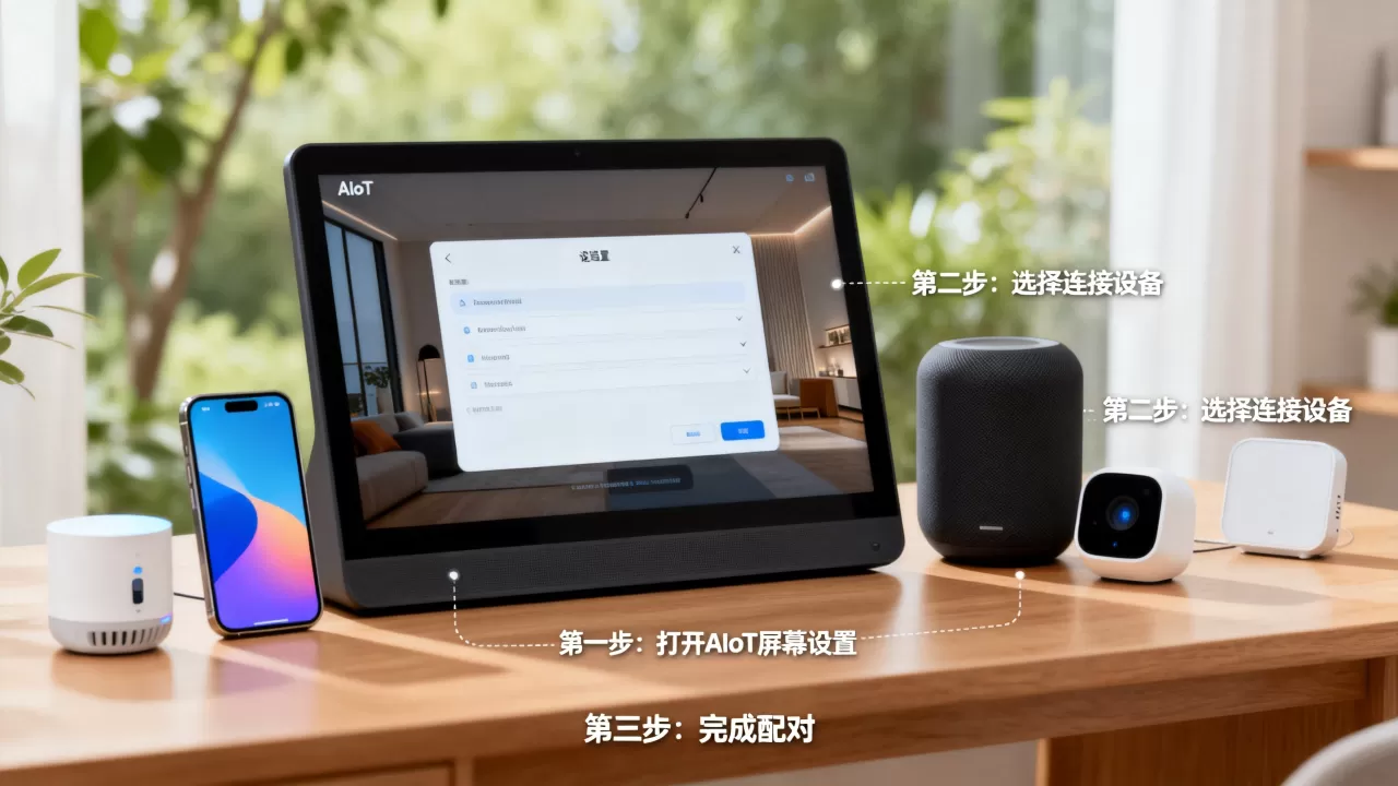 AIoT屏幕怎么设置?如何连接智能家居设备 AIoT屏幕怎么设置?如何连接智能家居设备