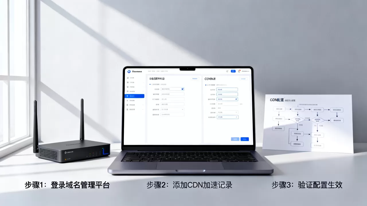 域名怎么加cdn？cdn加速配置教程