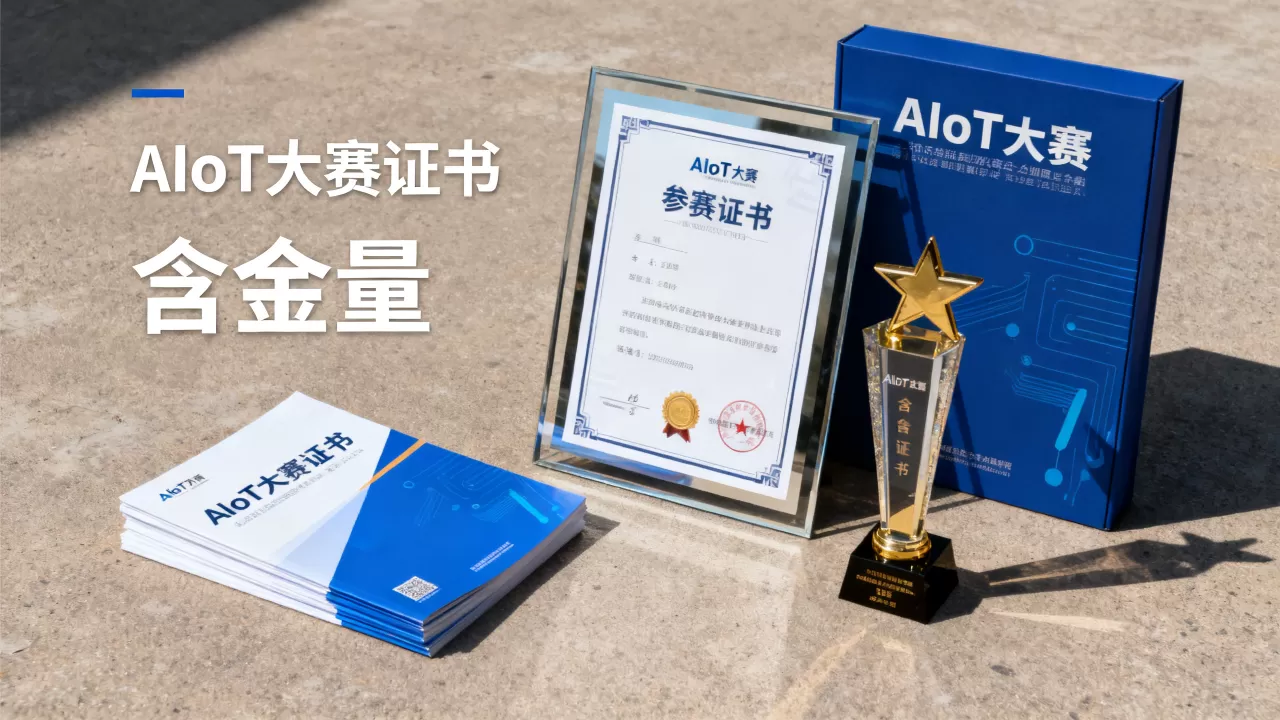 参加AIoT大赛能拿到证书吗？AIoT大赛证书含金量高吗