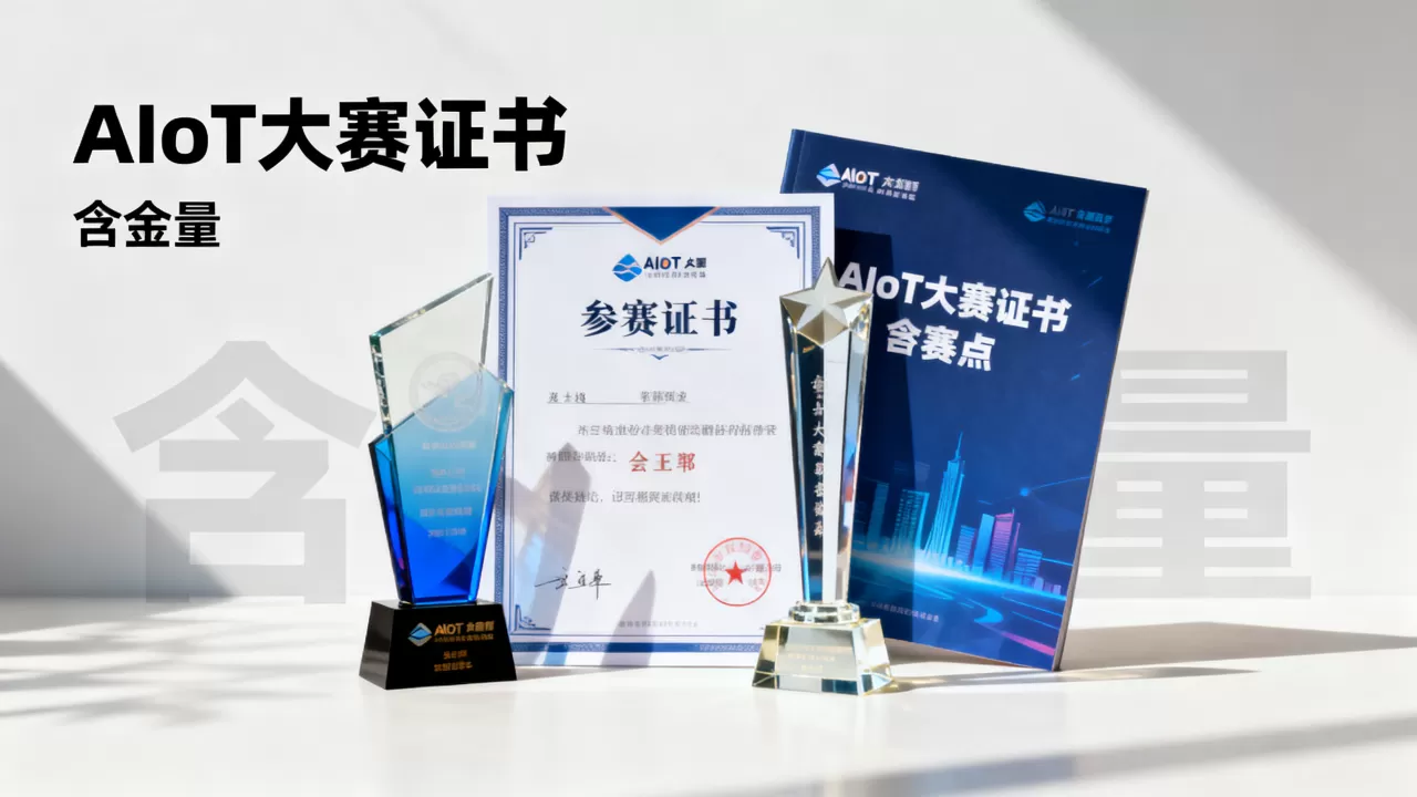参加AIoT大赛能拿到证书吗？AIoT大赛证书含金量高吗