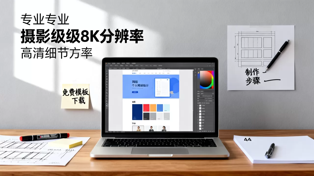 个人全屏网站模板怎么制作？个人网站模板免费高清