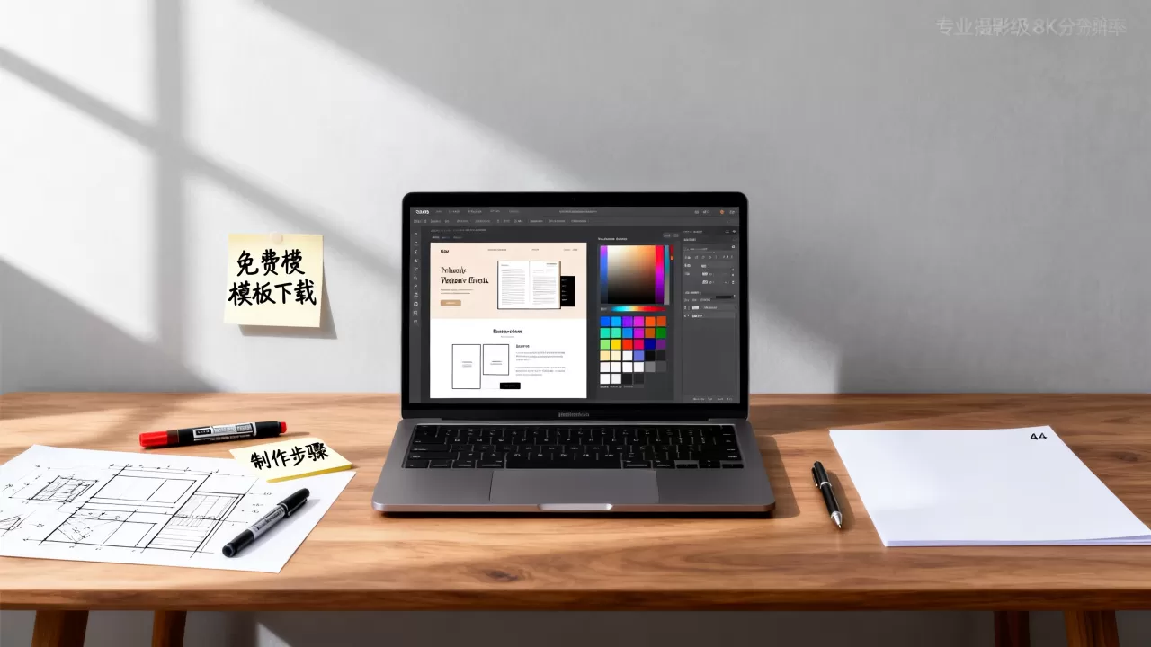 个人全屏网站模板怎么制作？个人网站模板免费高清