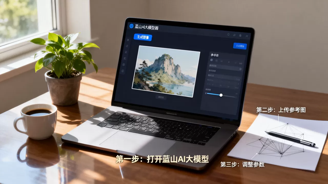 蓝山ai大模型画图怎么用？蓝山ai大模型画图教程
