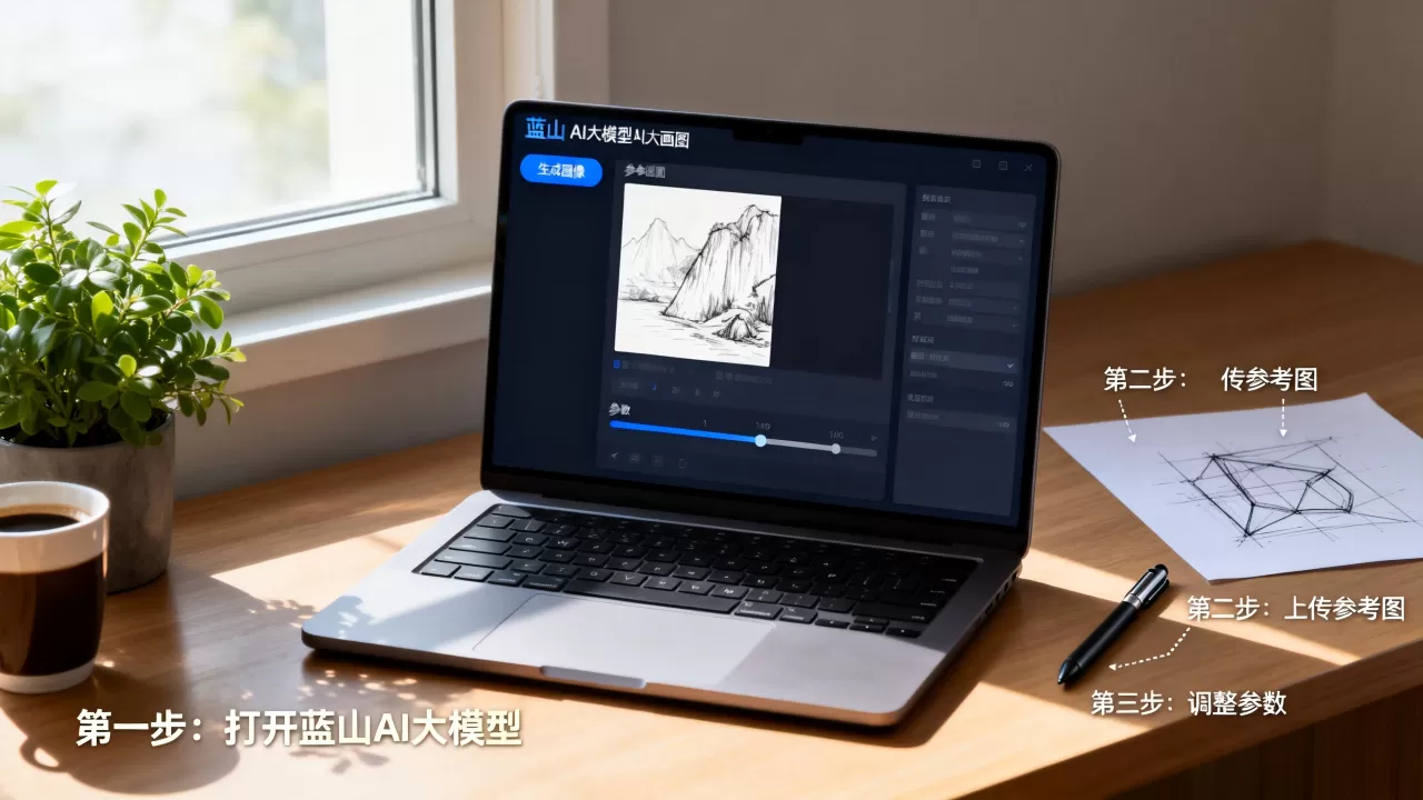 蓝山ai大模型画图怎么用？蓝山ai大模型画图教程