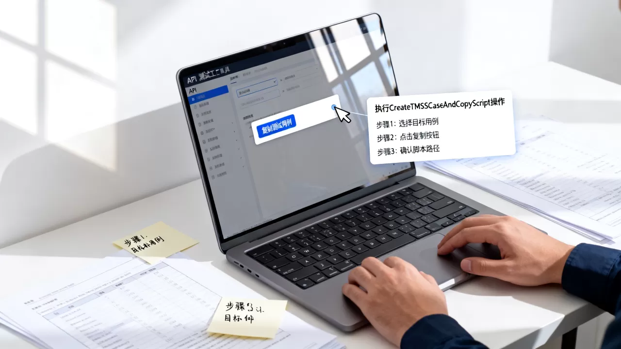 如何复制API测试用例和脚本？云测CreateTMSSCaseAndCopyScript怎么操作