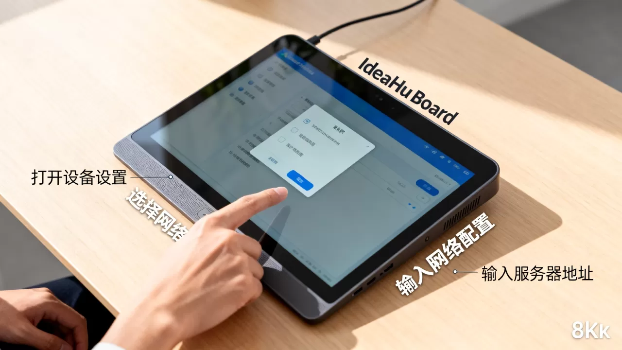 安卓客户端怎么连服务器数据库？IdeaHub Board设备安卓设置教程