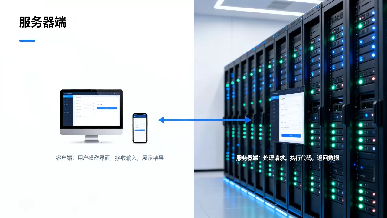 ASP客户端与服务器端有什么区别？ASP客户端服务器端
