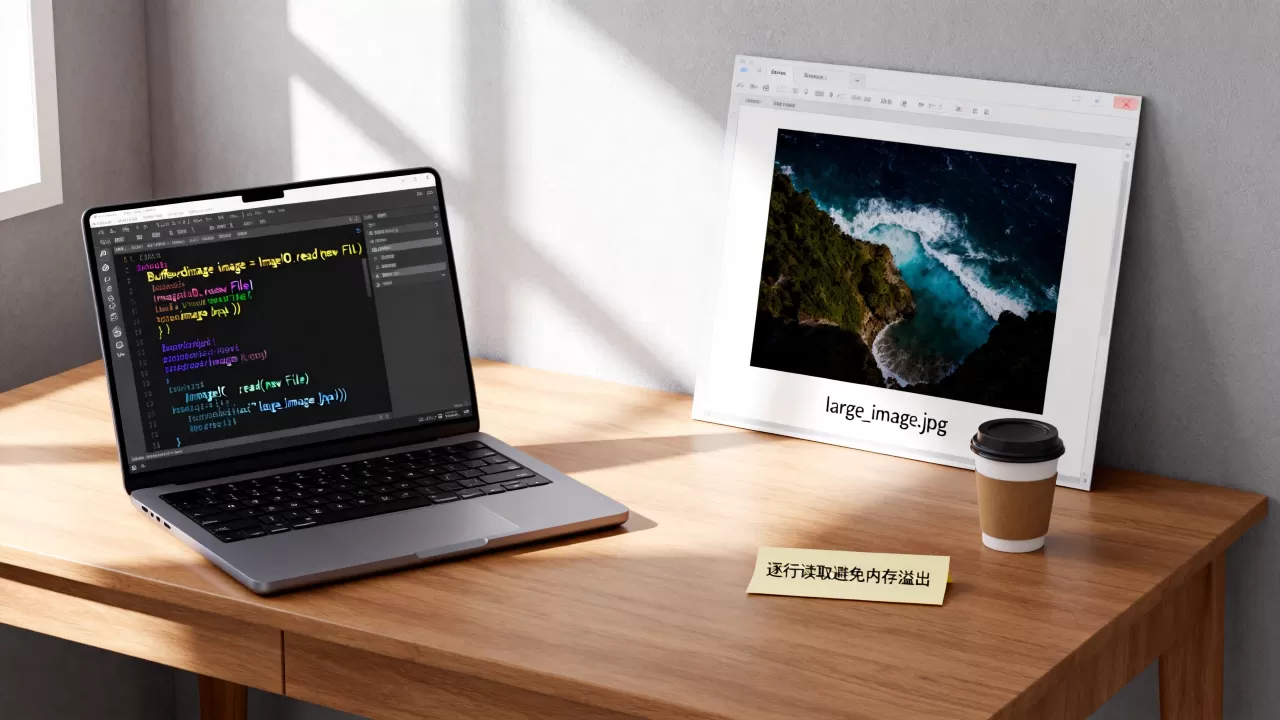 Java如何高效读取大图片？java读取大图片内存溢出怎么解决