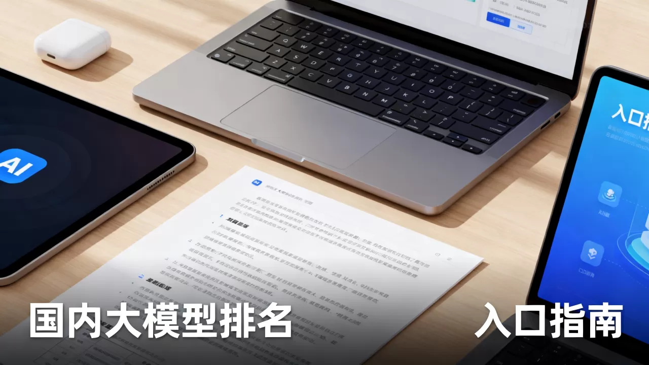 AI大模型的门怎么进？国内大模型排名及入口